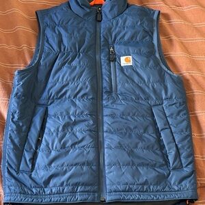 Men’s Carhartt Navy Quilted Vest